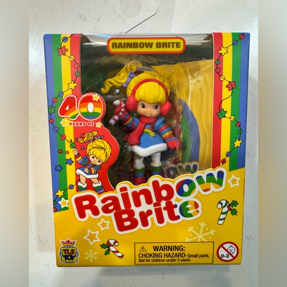 Rainbow Brite Holiday Figure Set🎄 - Picture 2 of 5
